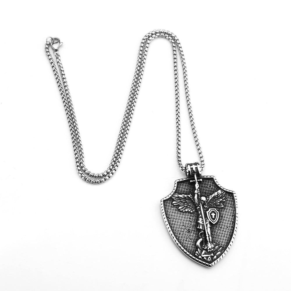 Cross-Border Nordic Viking Pendant for Men in Steel