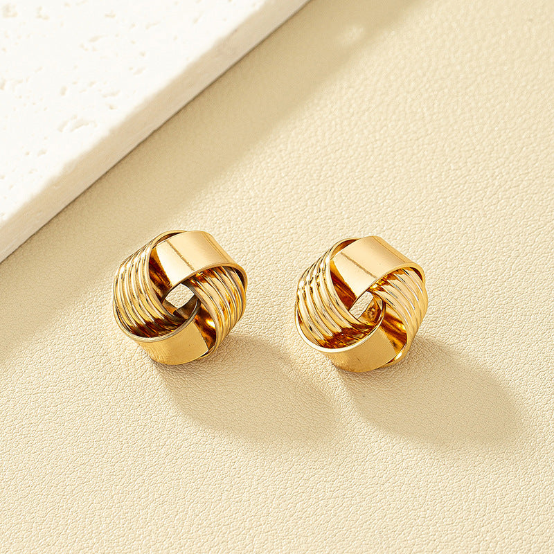 European Charm Metal Earrings - Vienna Verve Collection