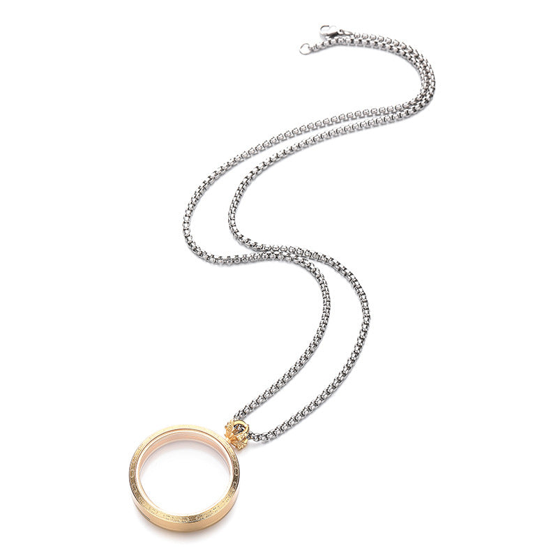 Steel Necklace – Minimalist Everyday Genie