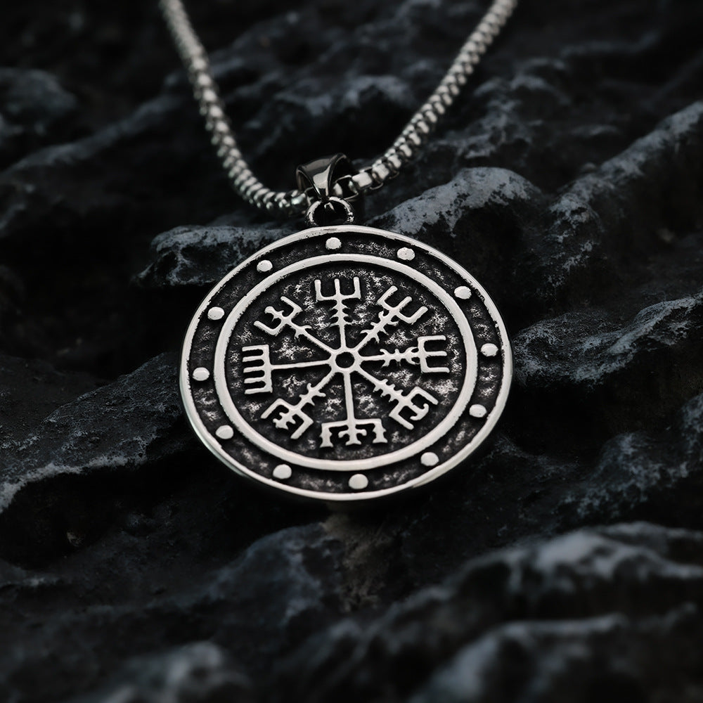 European And American Jewelry Wholesale Viking Stainless Steel Pendant Necklace For Men