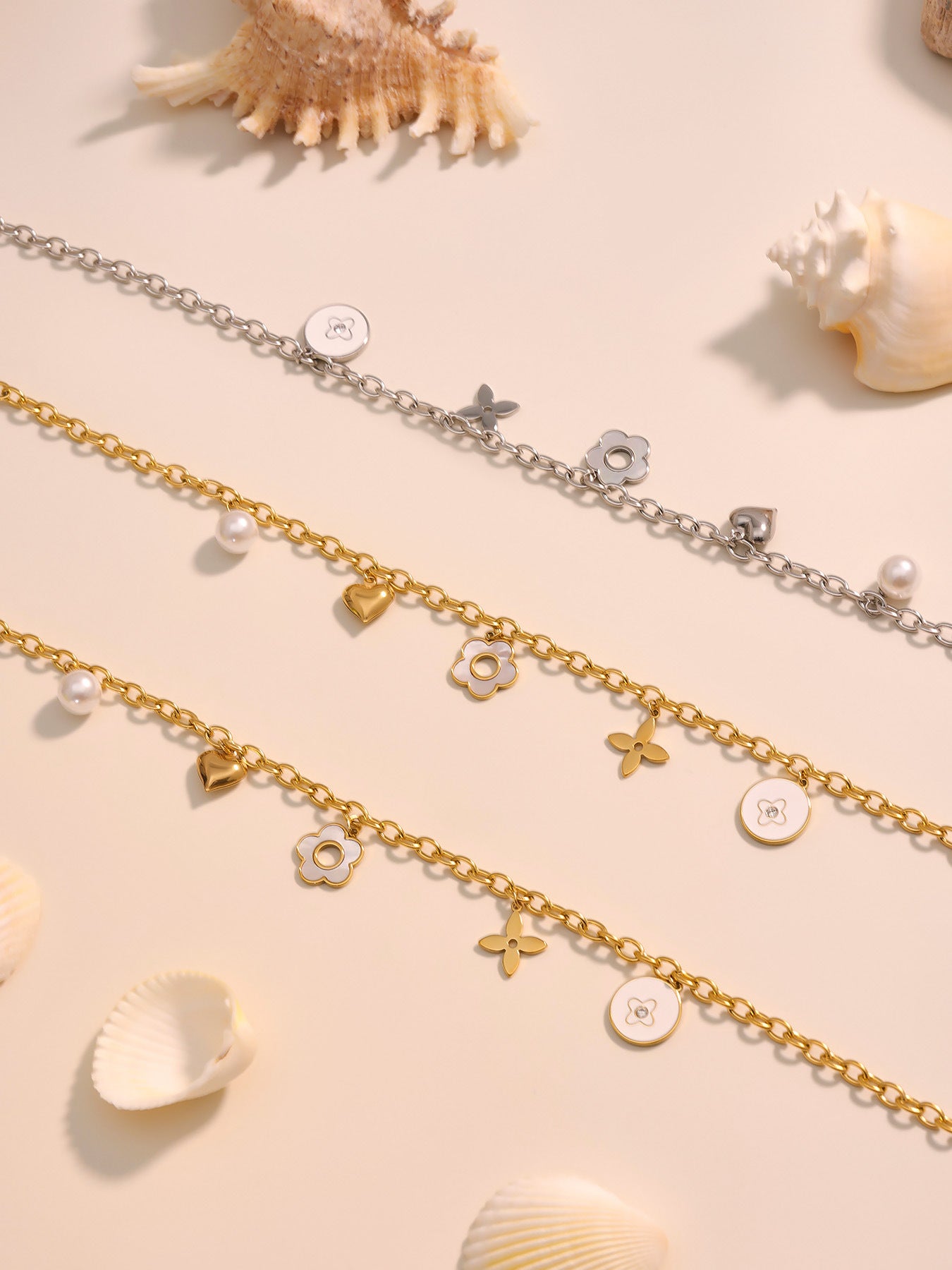 Planderful Everyday Genie Cross Collarbone Necklace Zircon