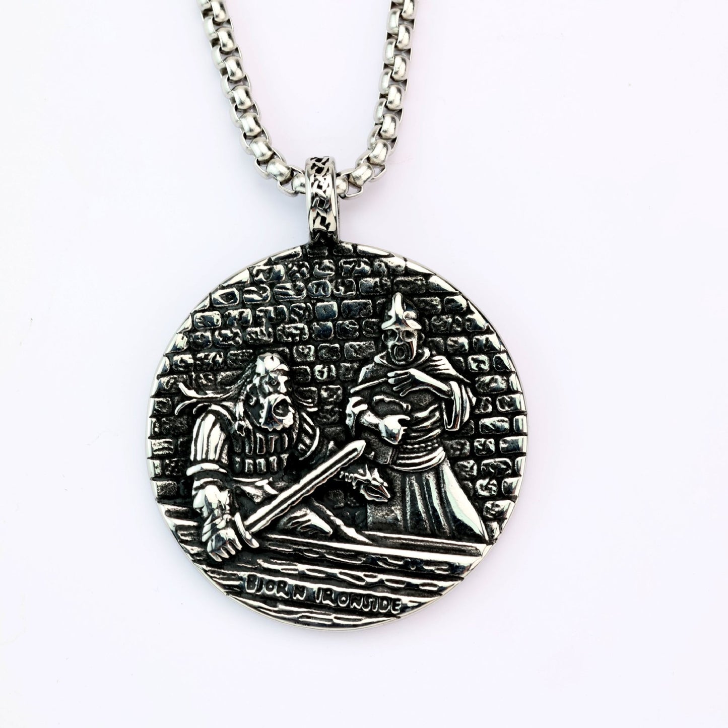 Men's Personalized Nordic Viking Warrior Pendant Retro Gothic