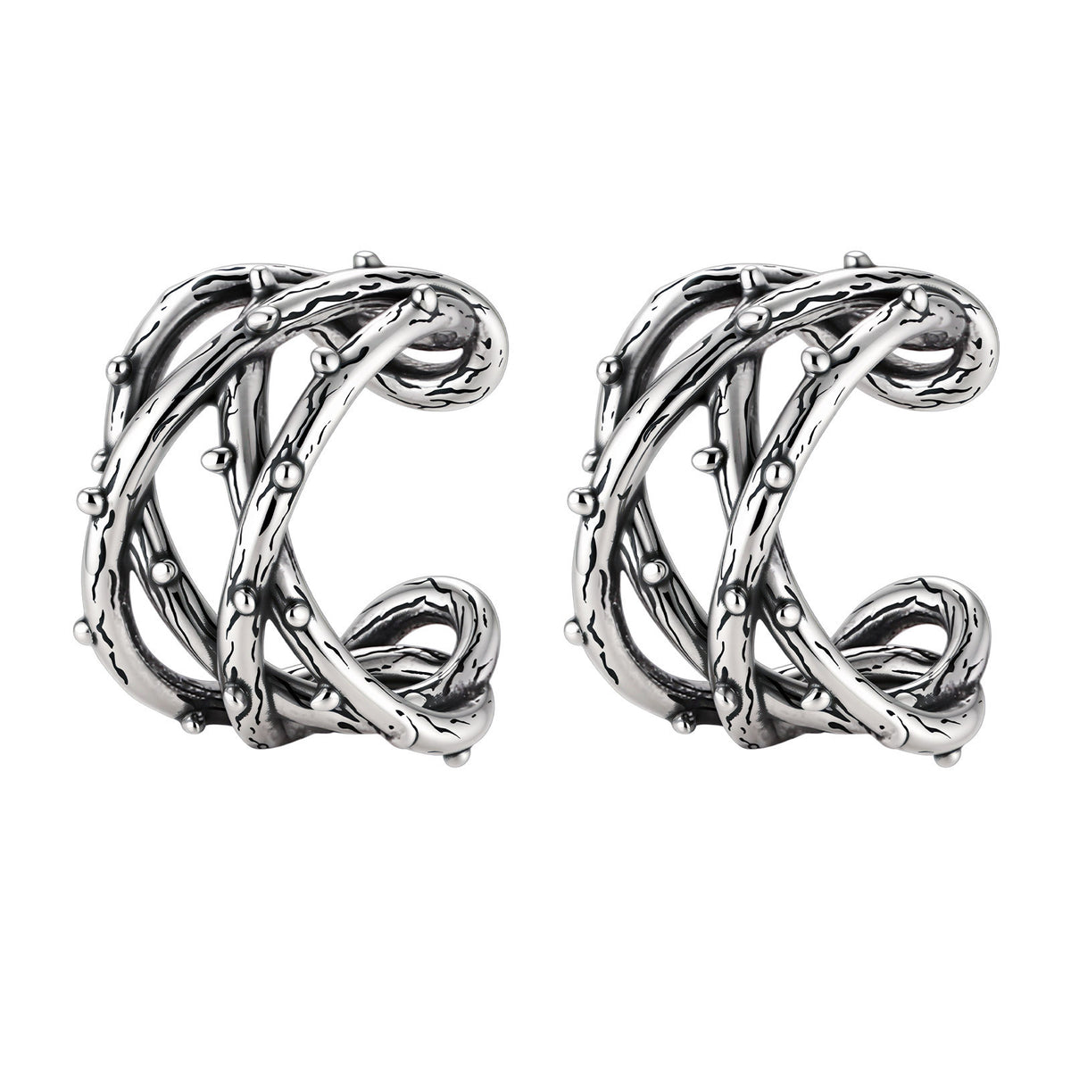 Stainless Steel Single Earring