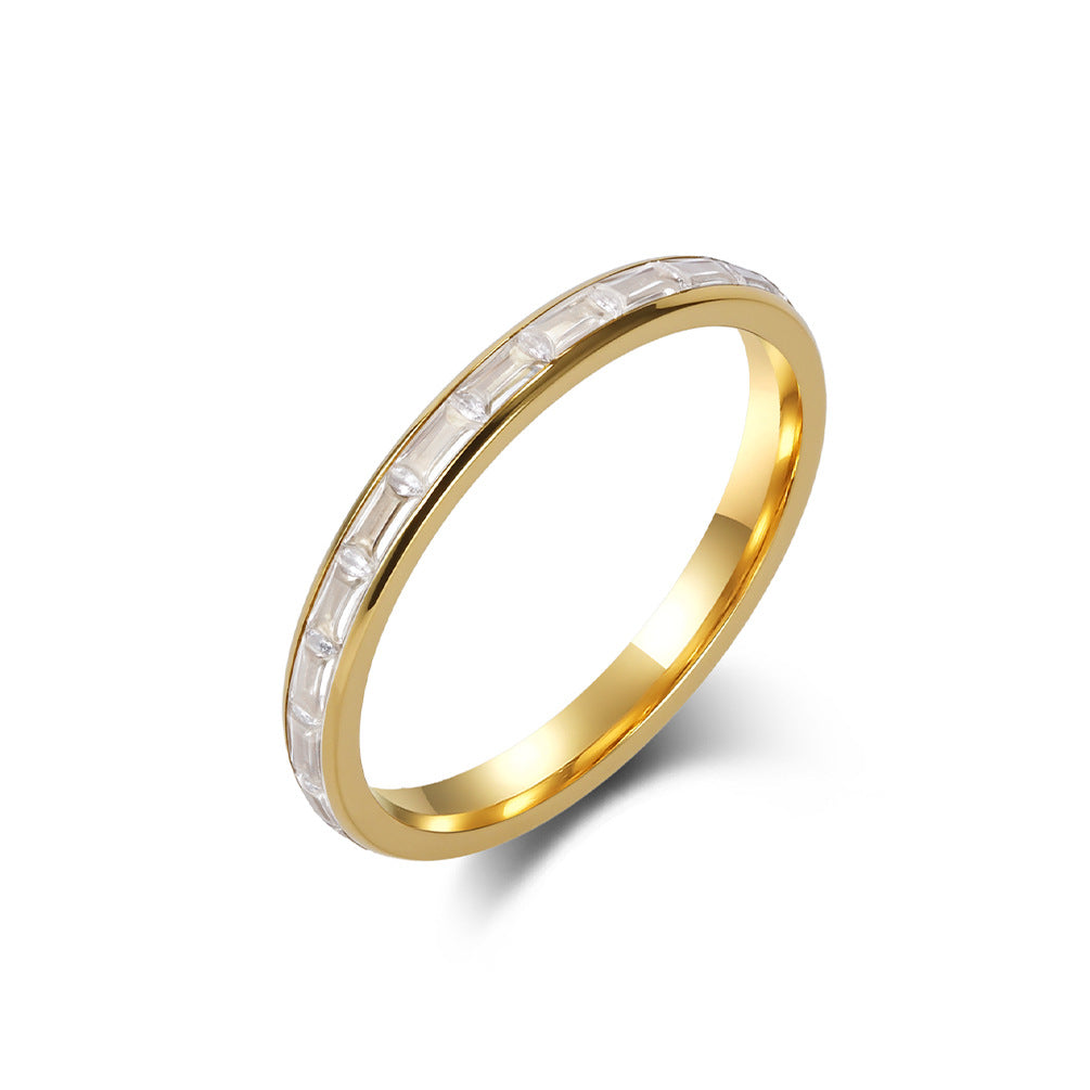 Zircon Ring - Elegant Everyday Wear