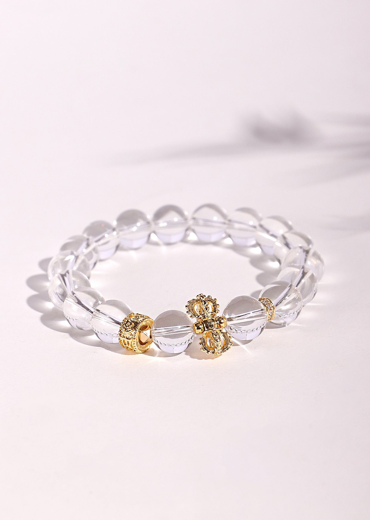 Planderful Fortune's Favor Bracelet – Elegant Amethyst and Crystal Design