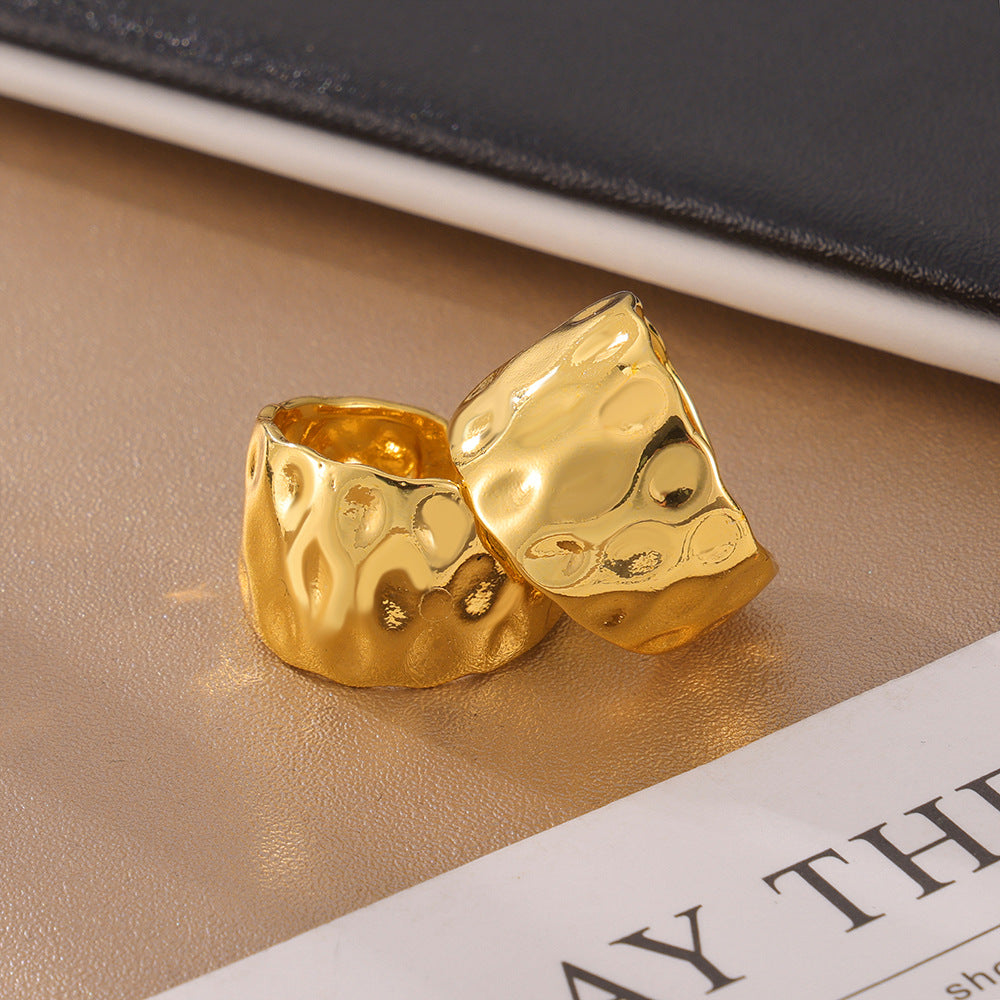Chic Copper Hammer Design Index Finger Ring