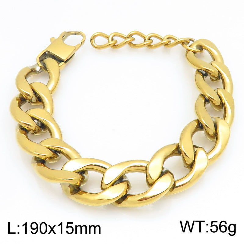 Minimalist Figaro Chain Stainless Steel Bracelet – Unisex Nk Chain Adjustable Handmade