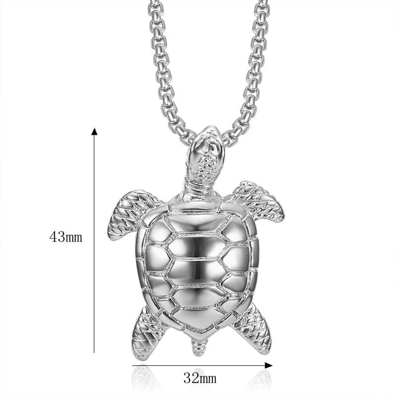 Punk Hip Stainless Steel Pendant Necklace