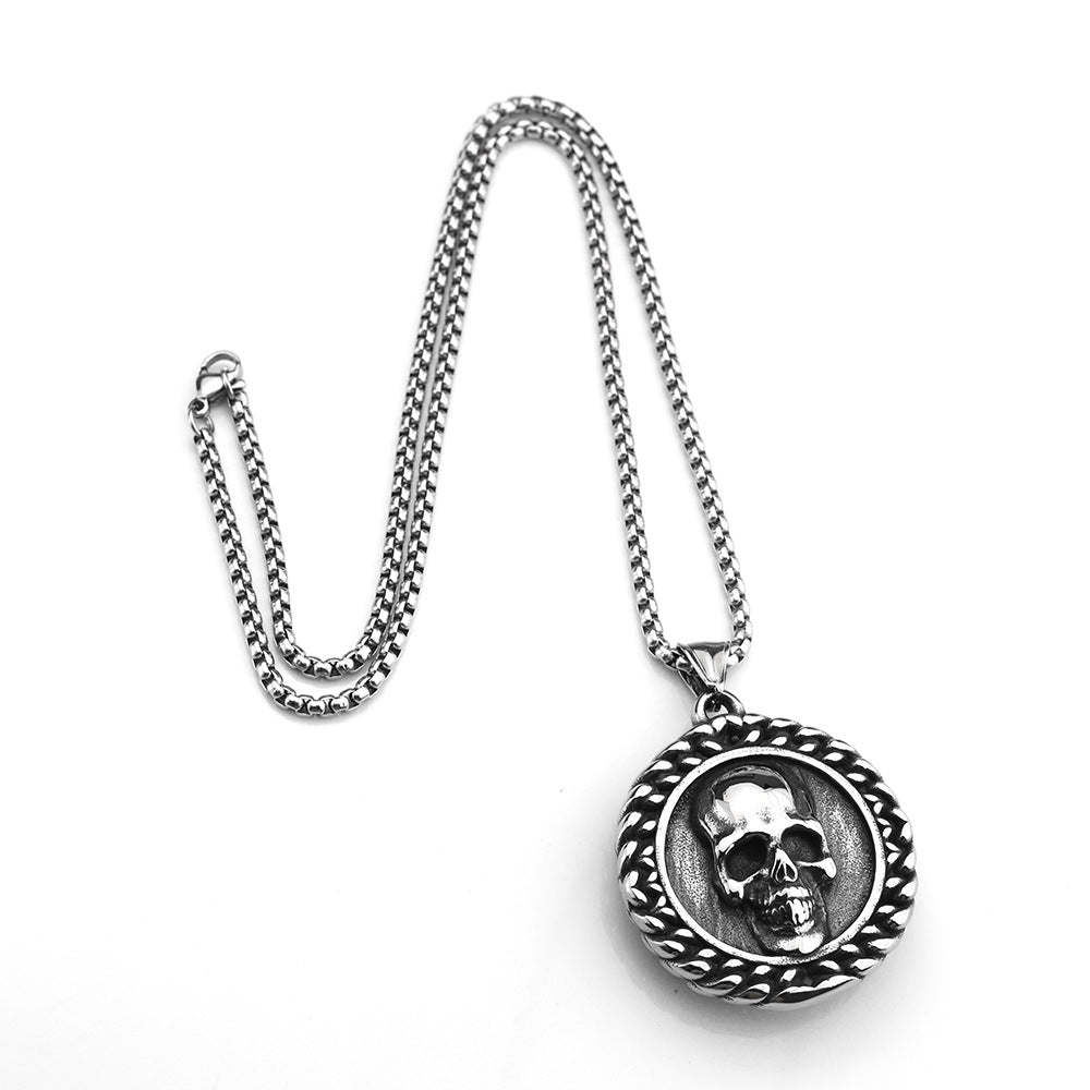 Cross-Border Nordic Viking Skull Pendant Jewelry for Men