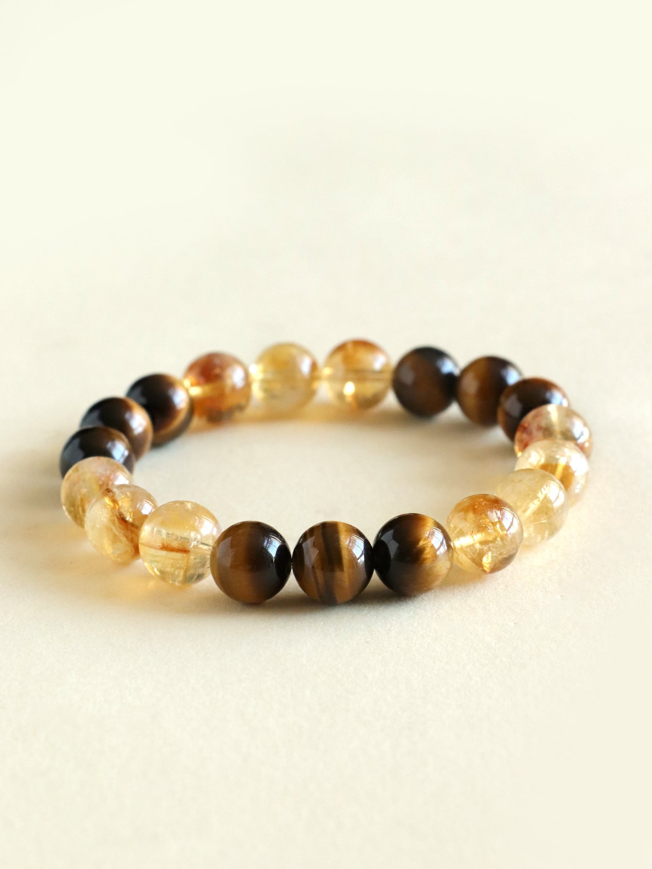 Planderful Fortune's Favor Bracelet – Premium Yellow Tiger Eye Gemstone