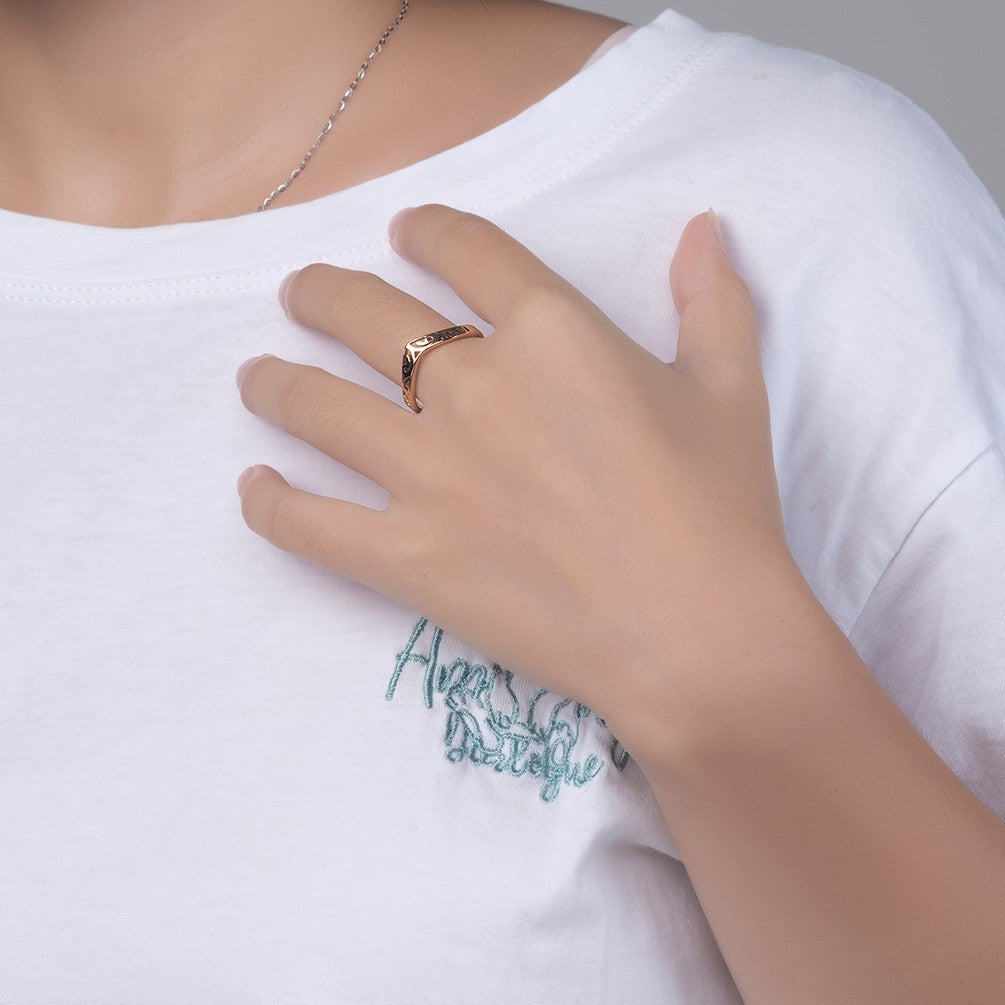 Planderful Celtic Knot Heart Ring For Women Elegant Hollow Design Engagement Jewelry Sizes 5 To 12