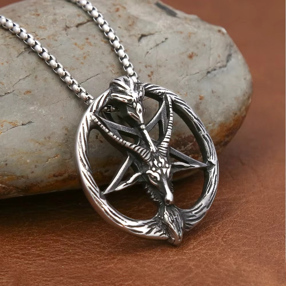 Punk Retro Stainless Steel Men's Ring