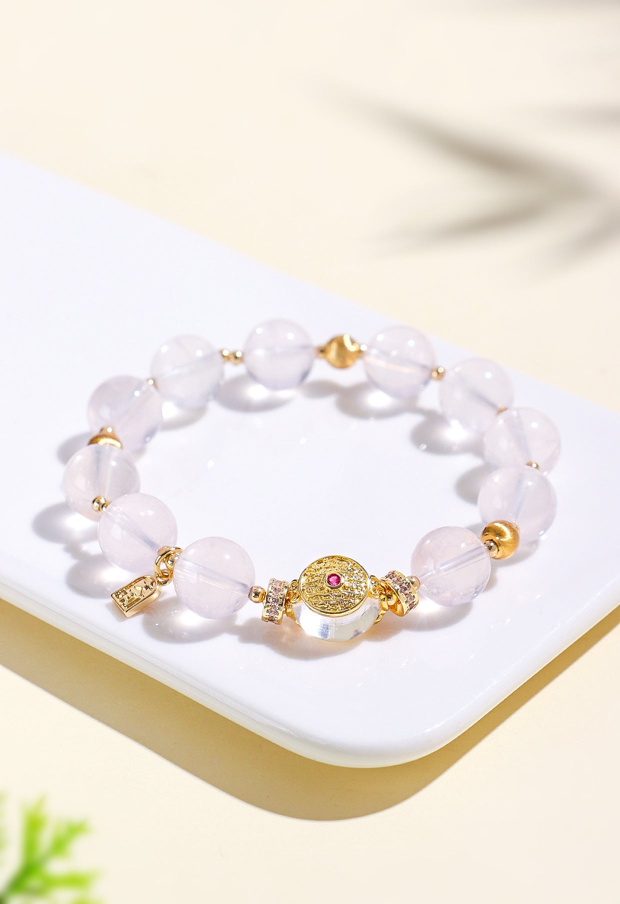 Planderful Fortune's Favor Bracelet – Sweet Strawberry Crystal Design