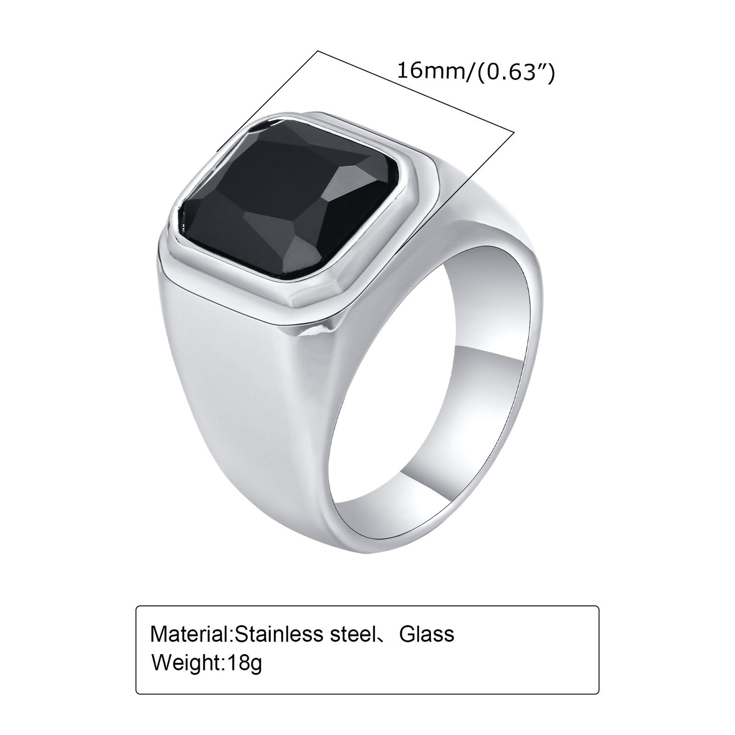 European And American Cross-Border Jewelry Titanium Steel Ring