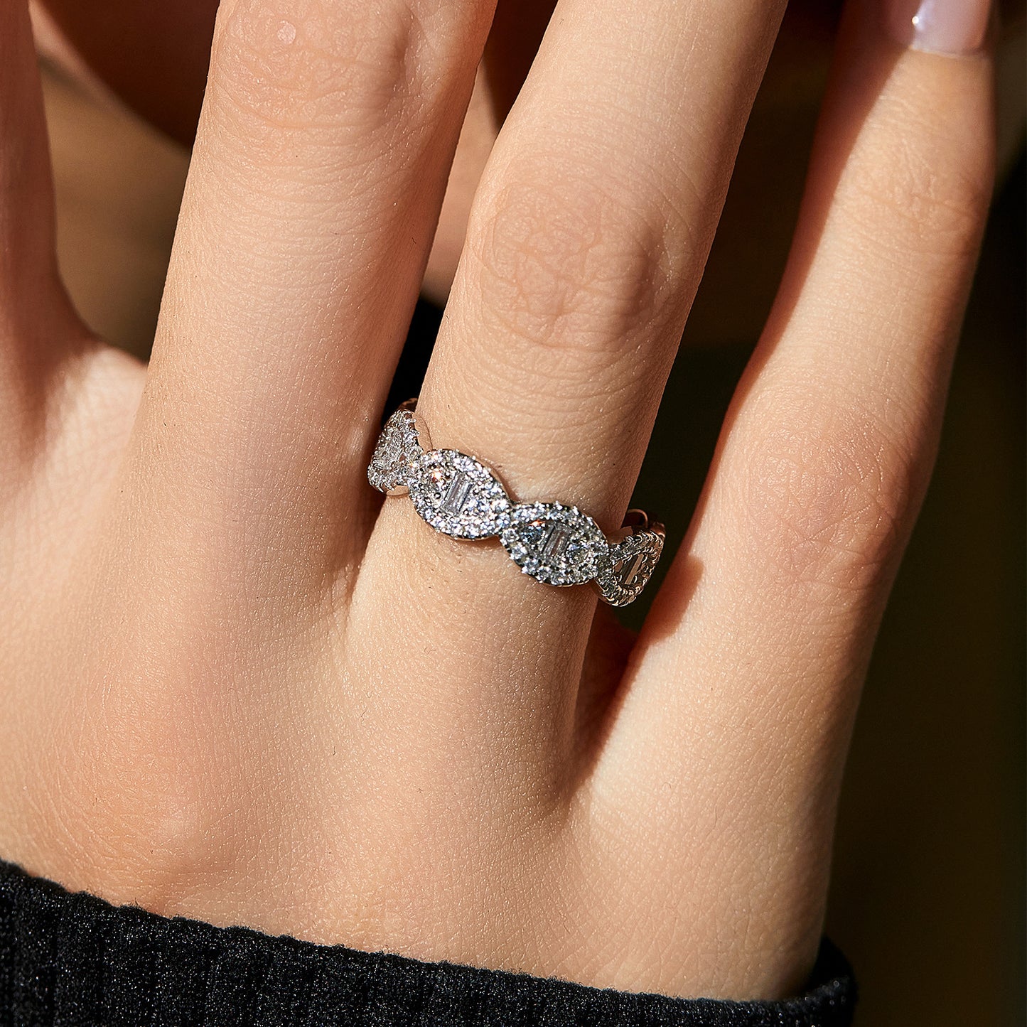 Planderful Everyday Genie Zircon Ring – Elegant Light Luxury Design