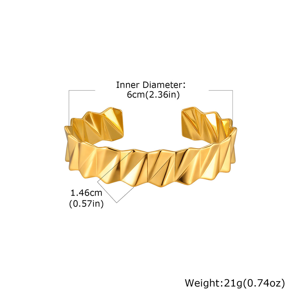 Adjustable Stainless Steel Bracelet