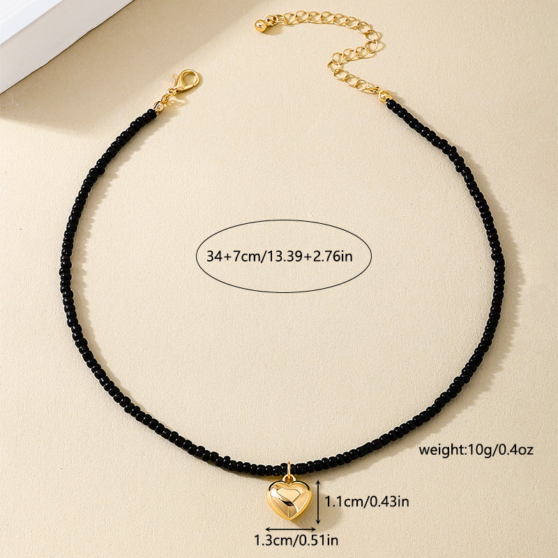 Planderful Vienna Verve Necklace – Unique Metal Texture Pendant