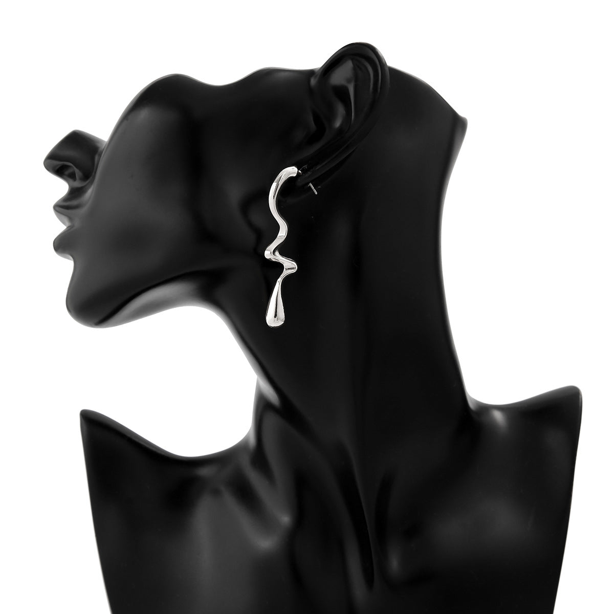 Geometric Earrings Lava Wind Irregular Drops Chic Statement Jewelry For Women Planderful