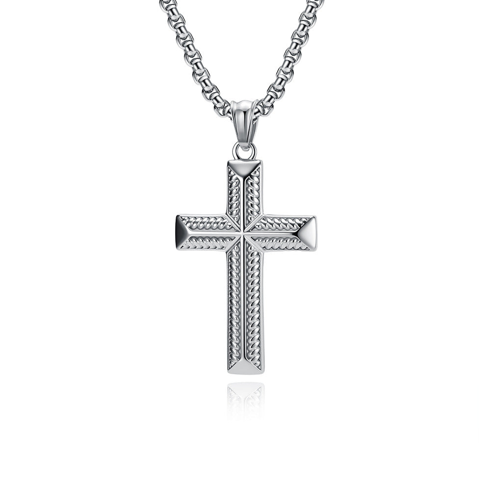 Stainless Steel Cross Necklace