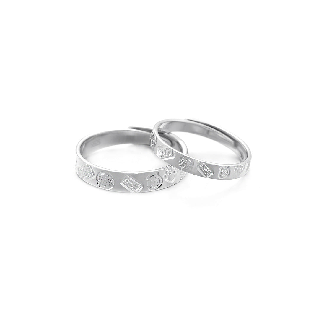 Planderful Everyday Genie – Internet Celebrity Hit S925 Sterling Silver Ring for Joy and Happiness