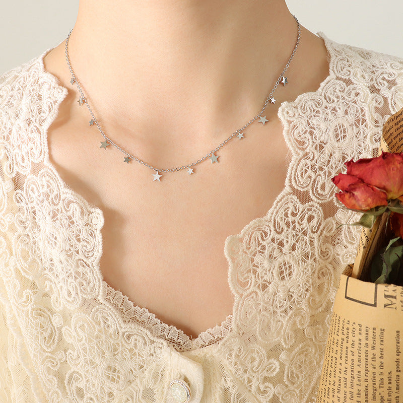 Golden Roman Palace Clavicle Chain Necklace - Everyday Genie Collection