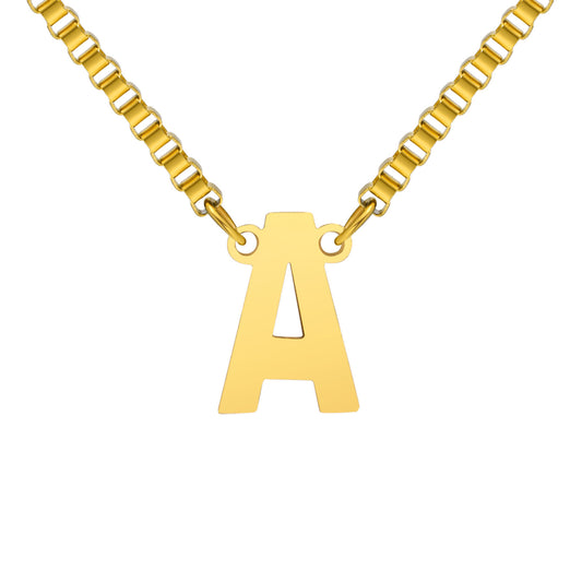 Cross-Border Jewelry Wholesale Women's Fashion Gold Necklace