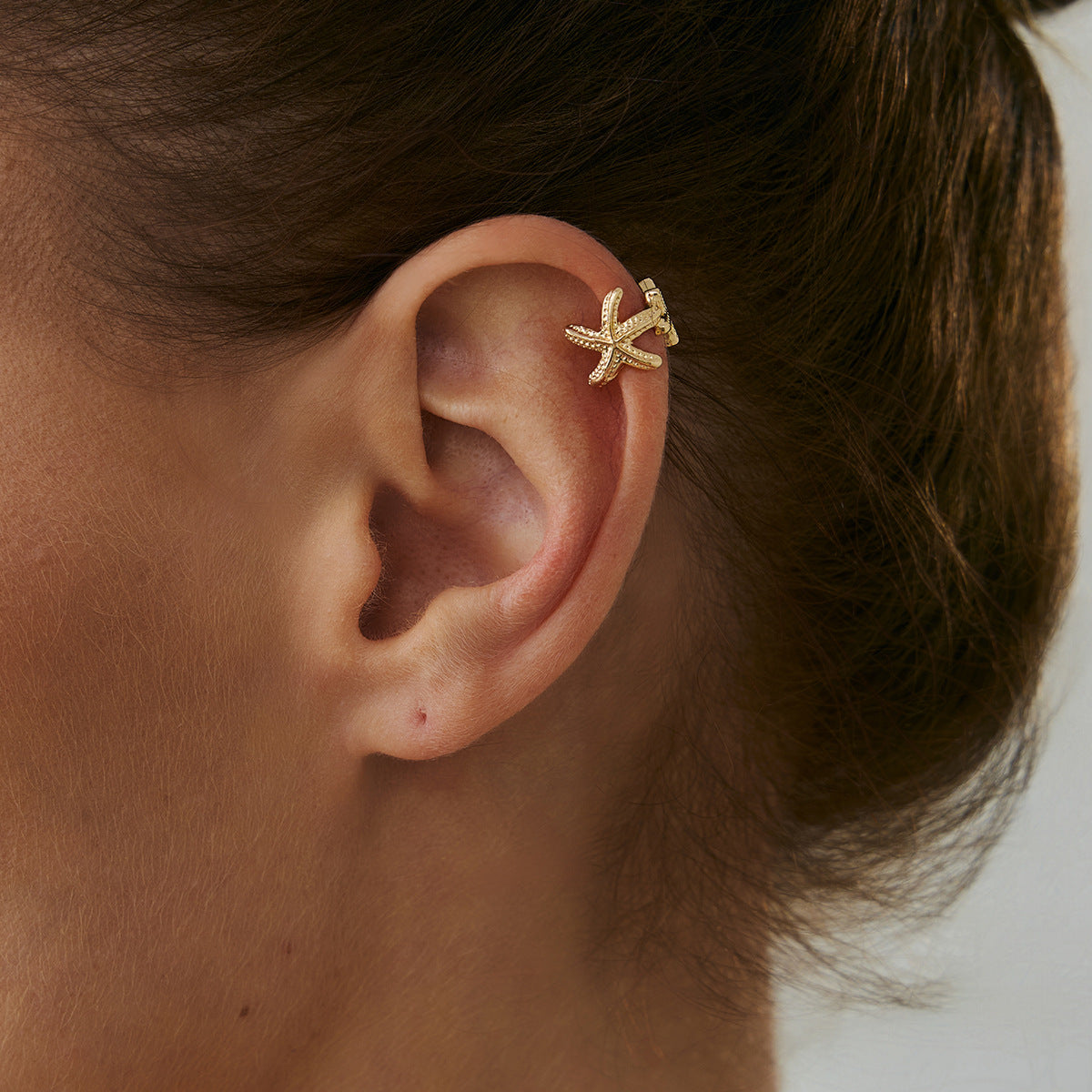 Starfish Pendant Earrings Planderful Statement Ocean Breeze Conch Set for Women Beach Lovers