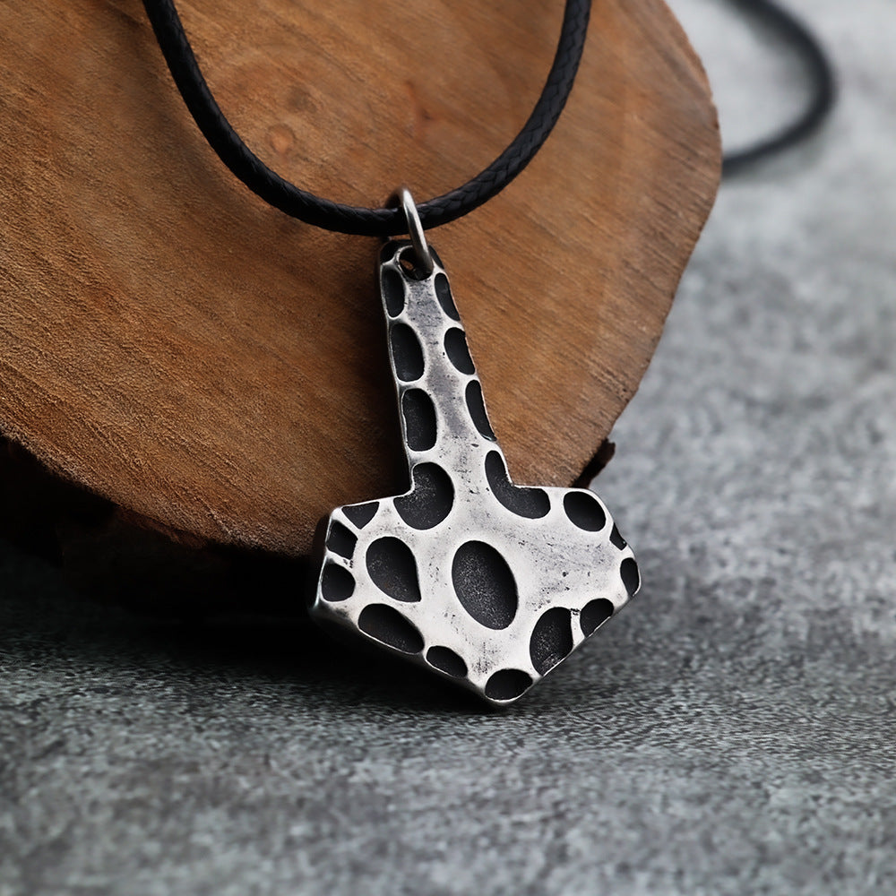 Amazon's New Viking Rune Pendant Men's Retro Necklace