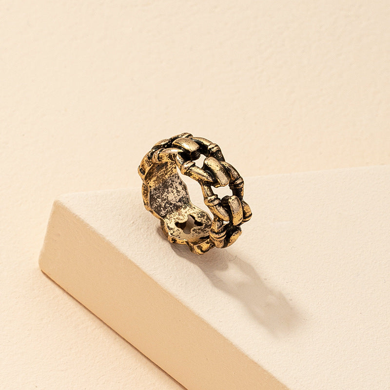 Vintage Vienna Verve Metal Ring - Wholesale Female Hand Jewelry