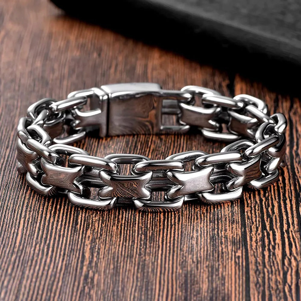 Punk Vintage Stainless Steel Bracelet