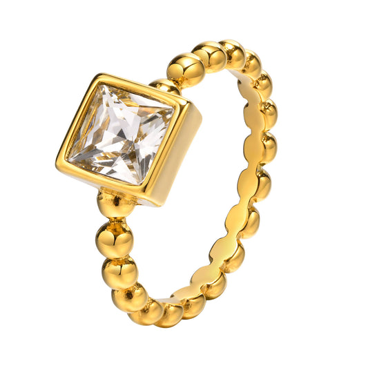 European And American Cross-Border Jewelry Gold Ring