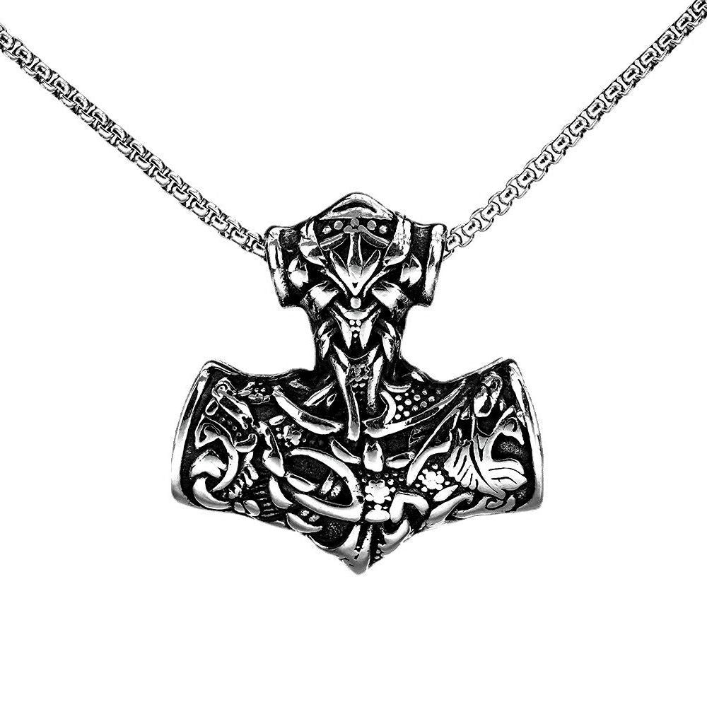 European And American Jewelry Titanium Steel Pendant Necklace For Men