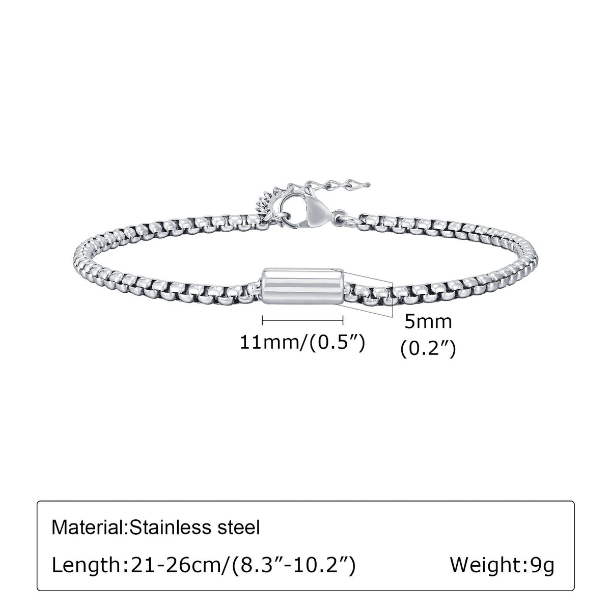 Pearl Stainless Steel Bracelet for Men