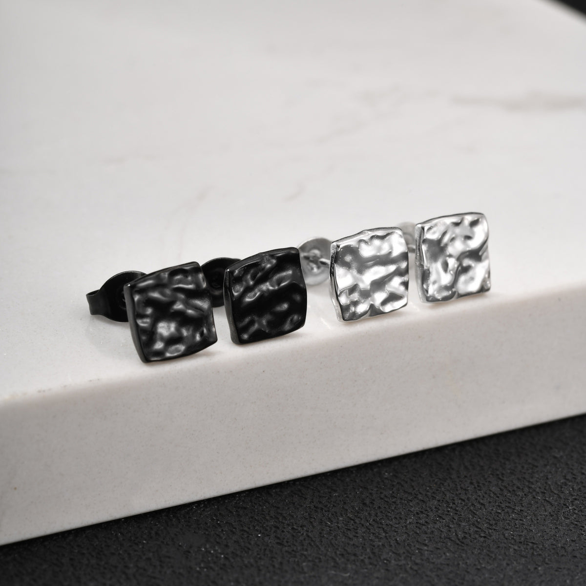 Modern Stainless Steel Earrings — Multiple Styles