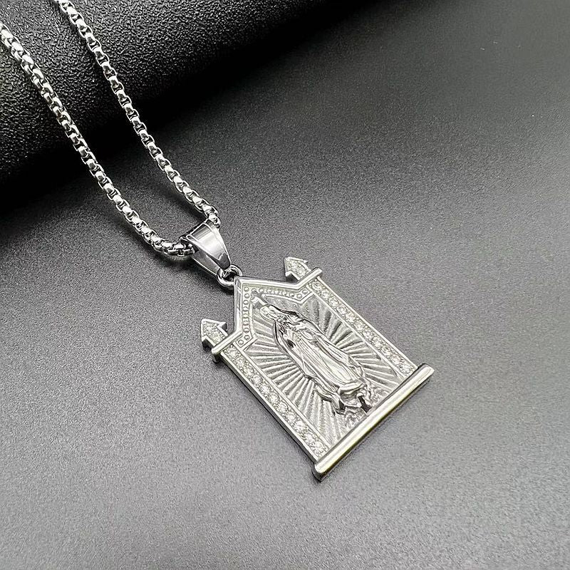 Steel Necklace - Minimalist Everyday Wear