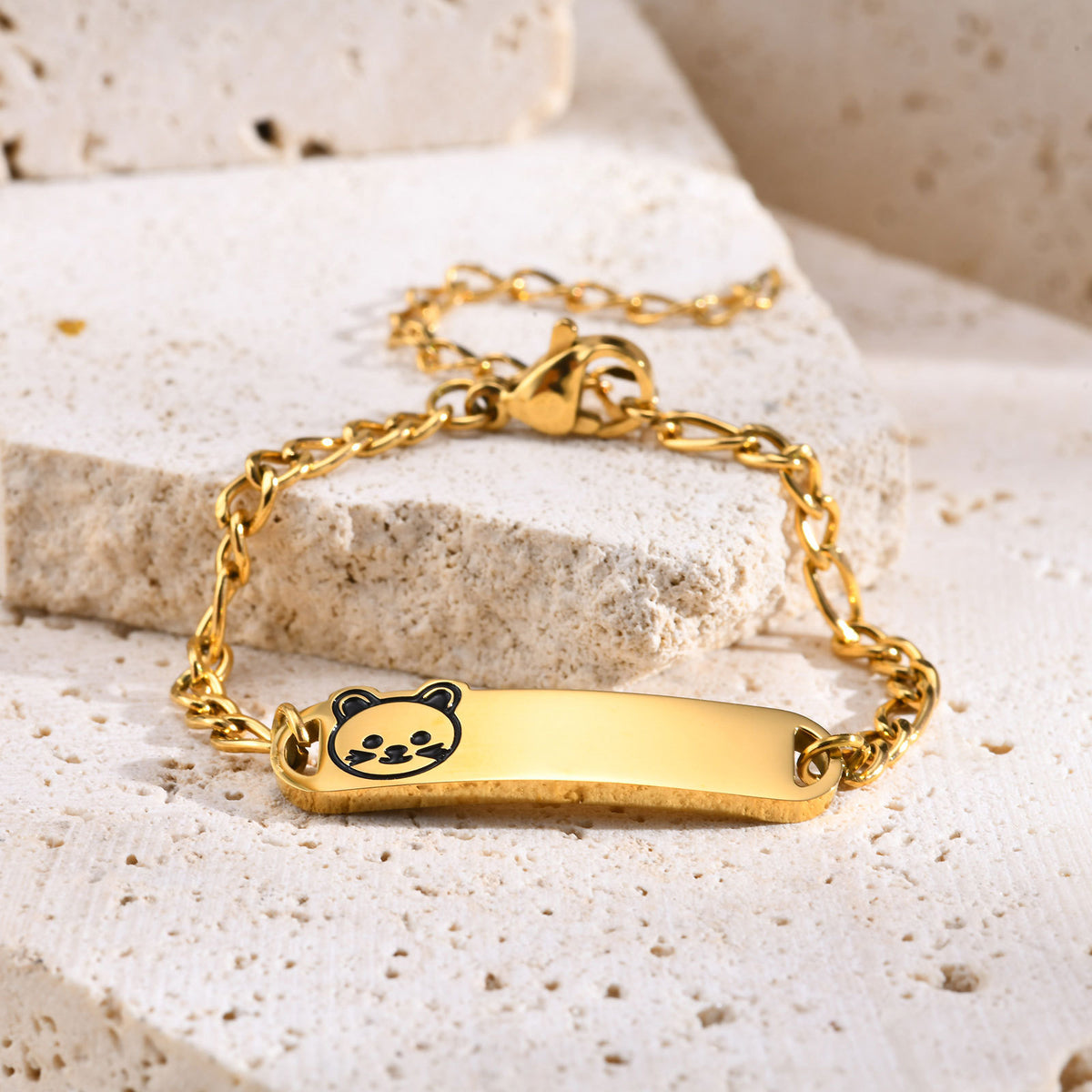 Variety Cute Child Size Stainless Steel Bracelet Unisex