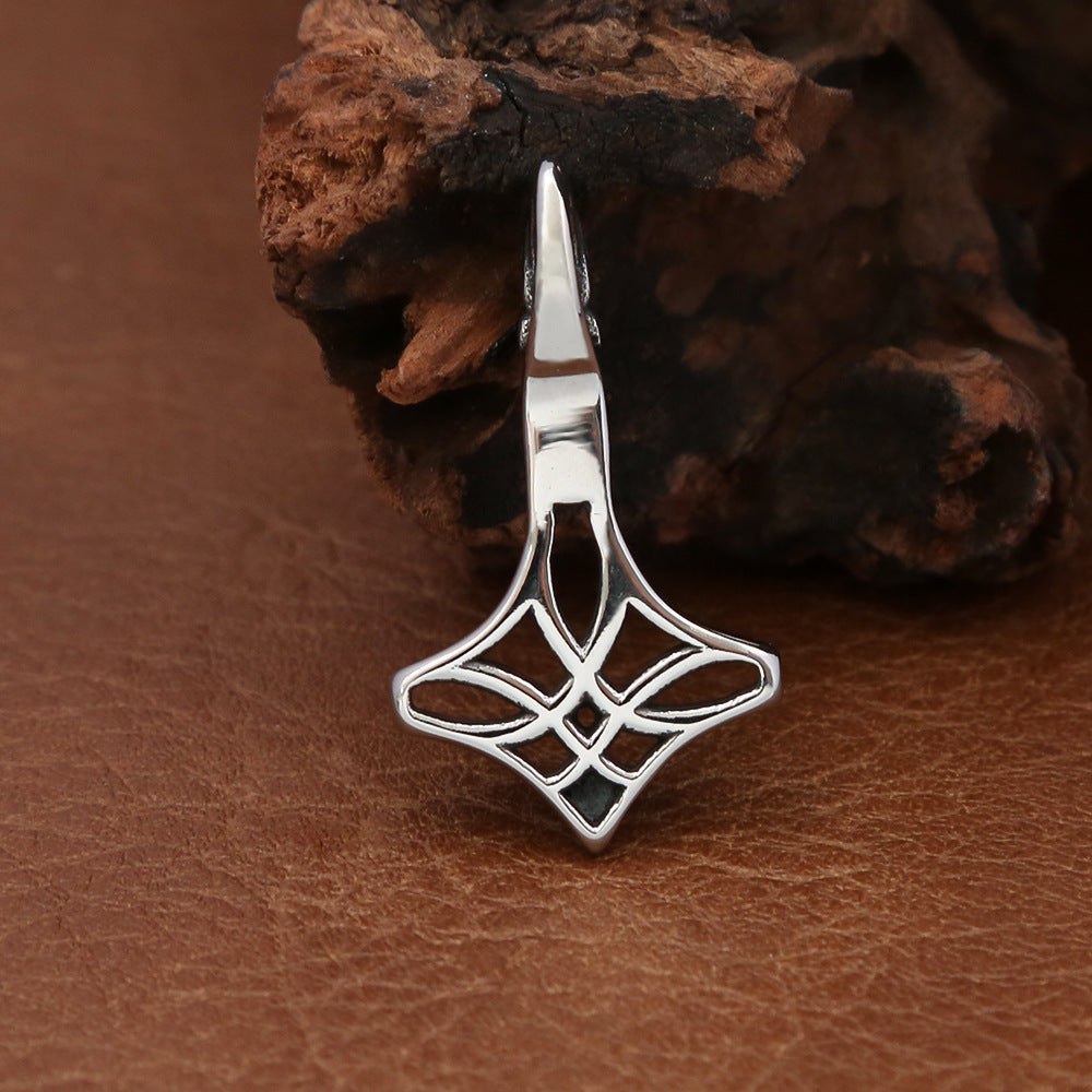 New Stainless Steel Hammer Pendant Viking Necklace Wholesale