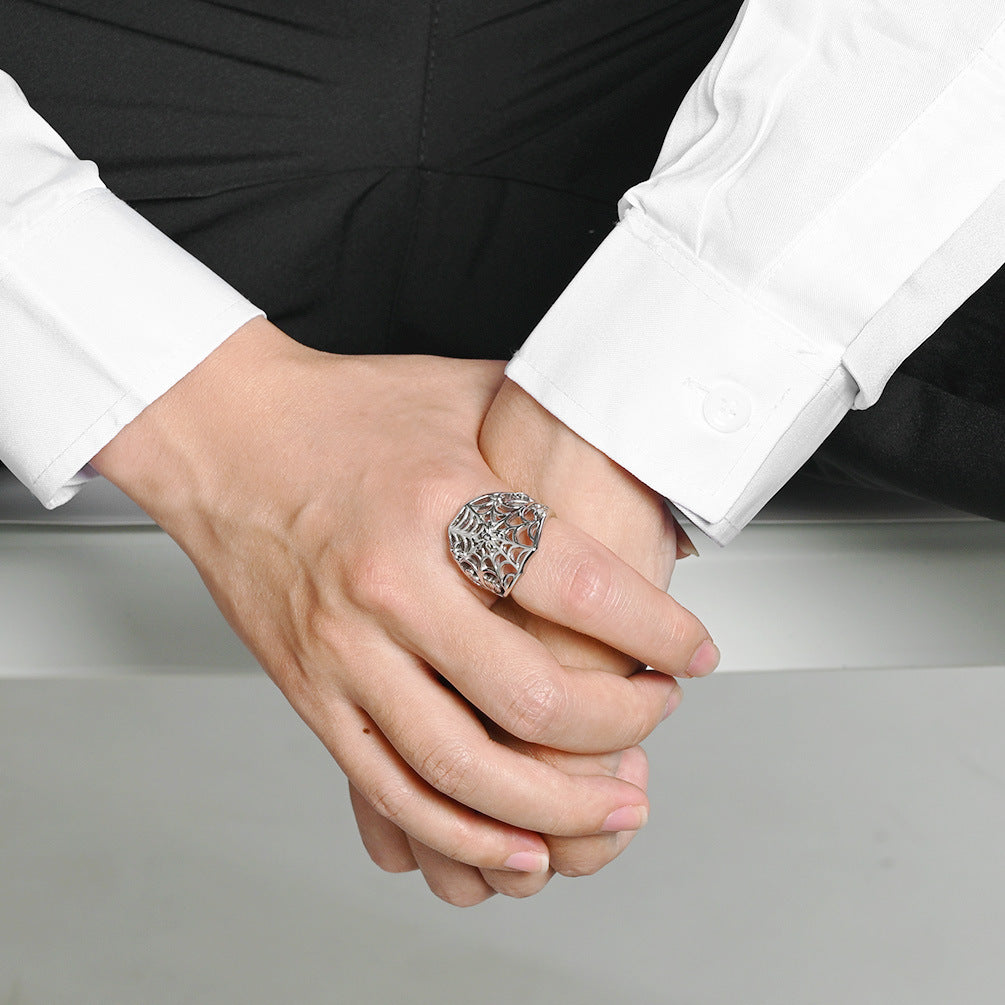 Stainless Steel Vintage Ring