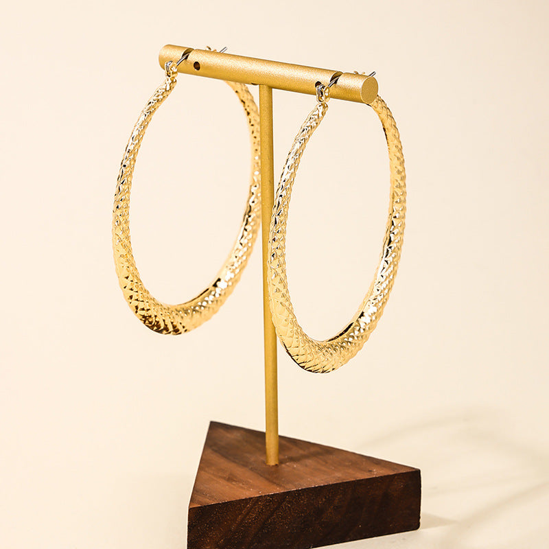 Exaggerated Vienna Verve Earrings - Wholesale High-End Fashion Accessories