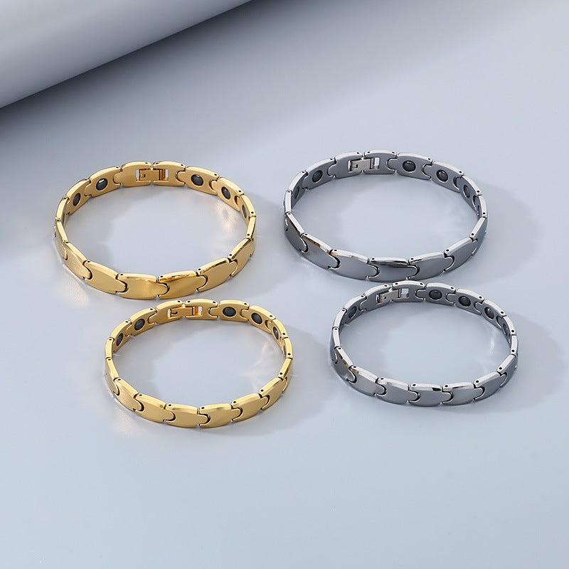 Planderful Everyday Magnetic Tungsten Bracelet For Men