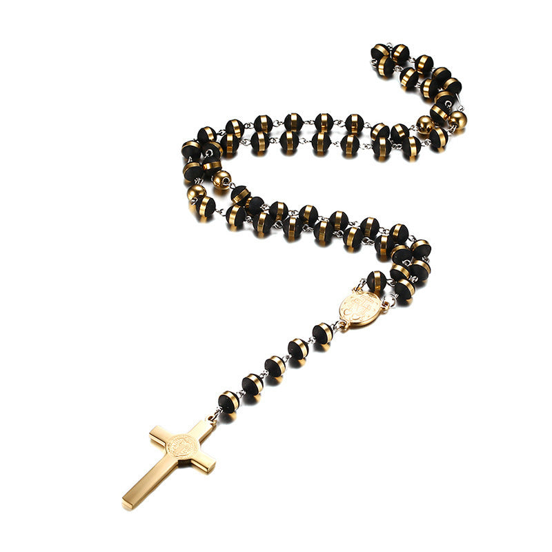 Stainless Steel Jewelry Wholesale 68CM Cross Chain Unisex