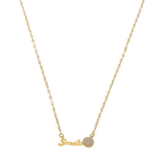 Planderful Vienna Verve Necklace – Elegant Letter Pendant Design