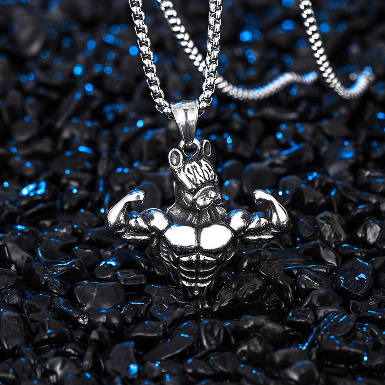 Steel Necklace – Luxury Men's Necklace