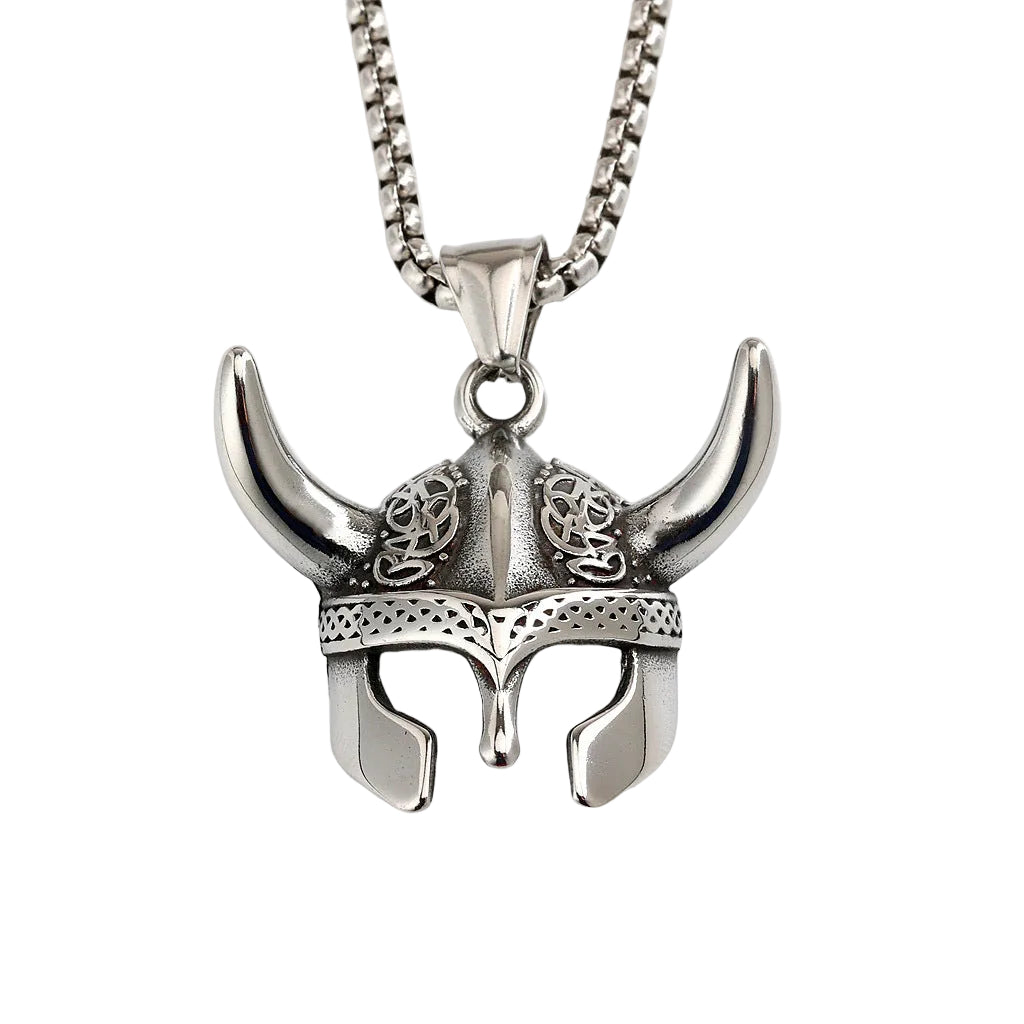 Vintage Viking Pendant Necklace