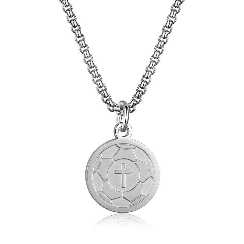 Cross Pendants — Seven Styles in Silver or Black