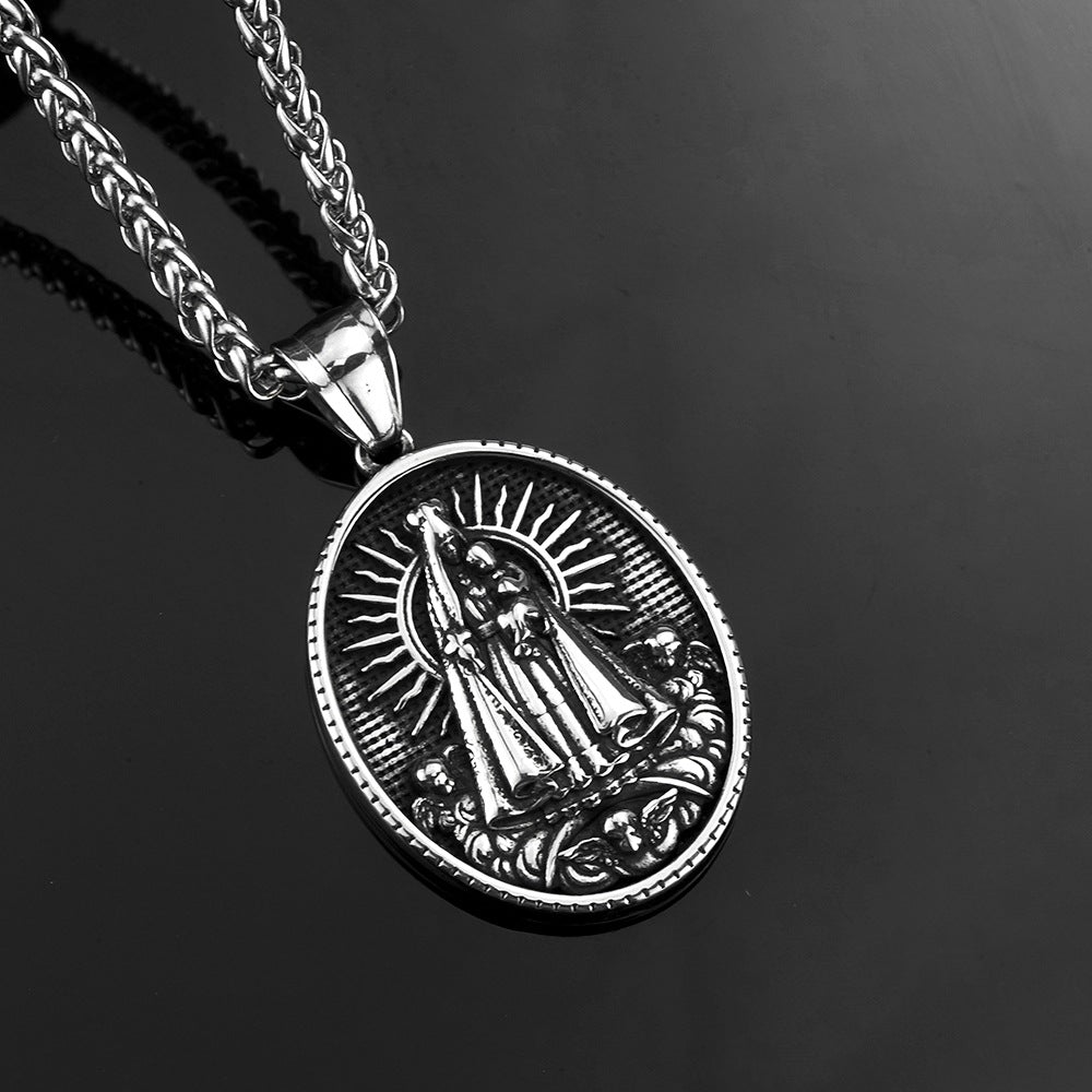 European And American Retro Men's Jewelry Pendant Necklace