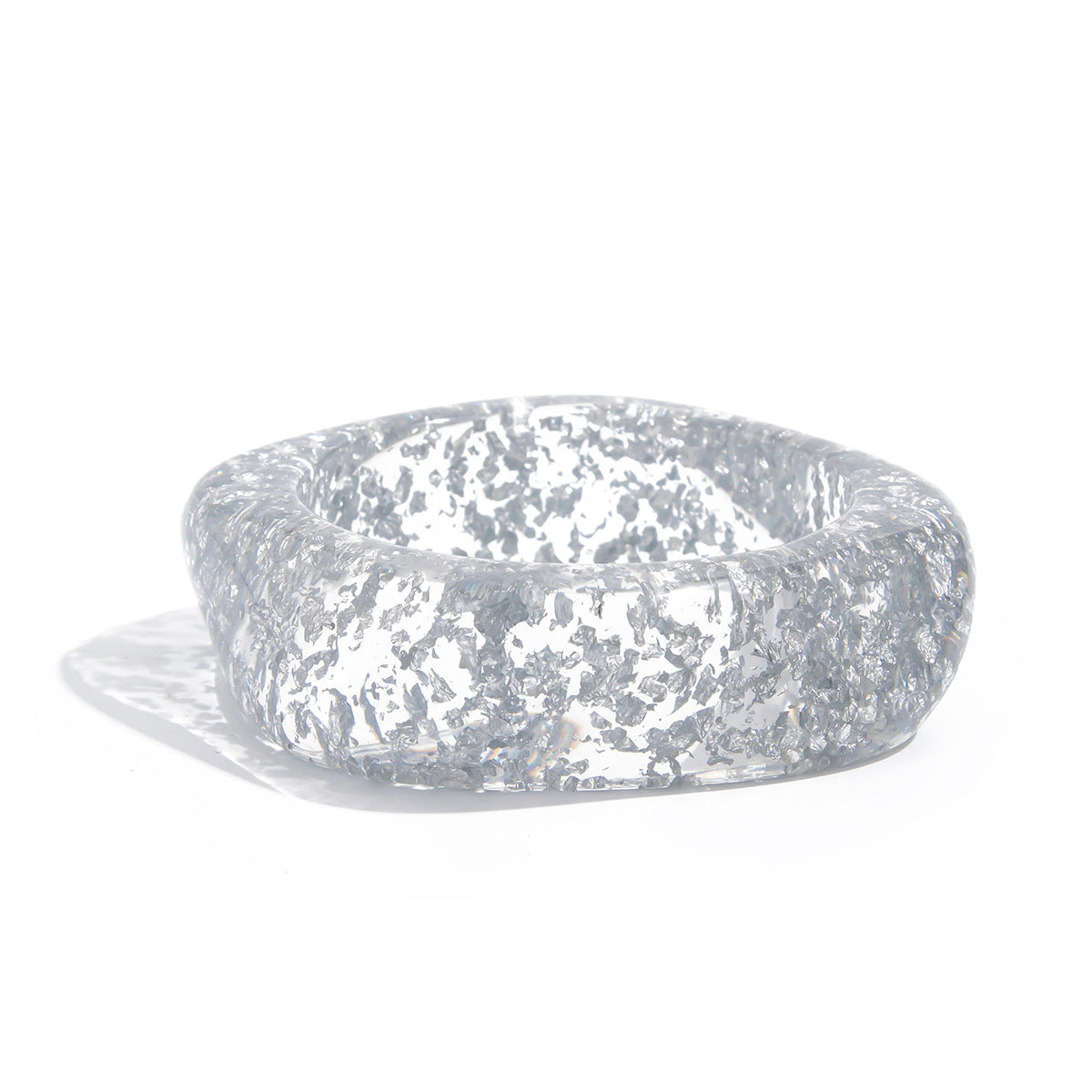Bracelet For Women Planderful Vienna Verve Translucent Irregular Metal Statement With Spring Opening