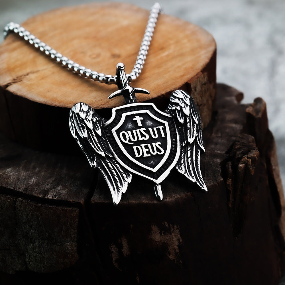 Cross-Border Nordic Viking Pendant Men's Stainless Steel Jewelry