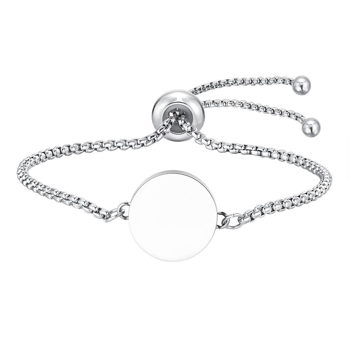 Pearl Adjustable Stainless Steel Bracelet for Women
