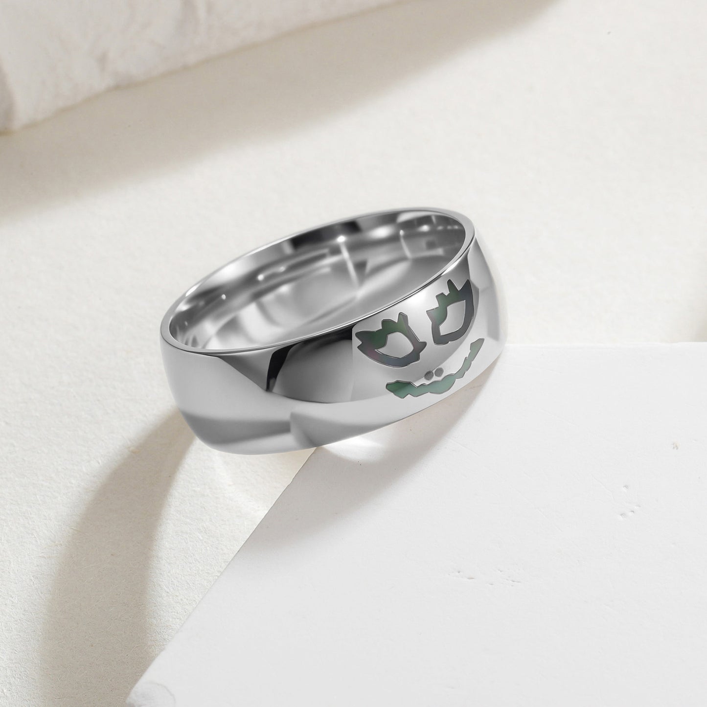 Planderful Skull Couple Ring Stainless Steel Him And Her